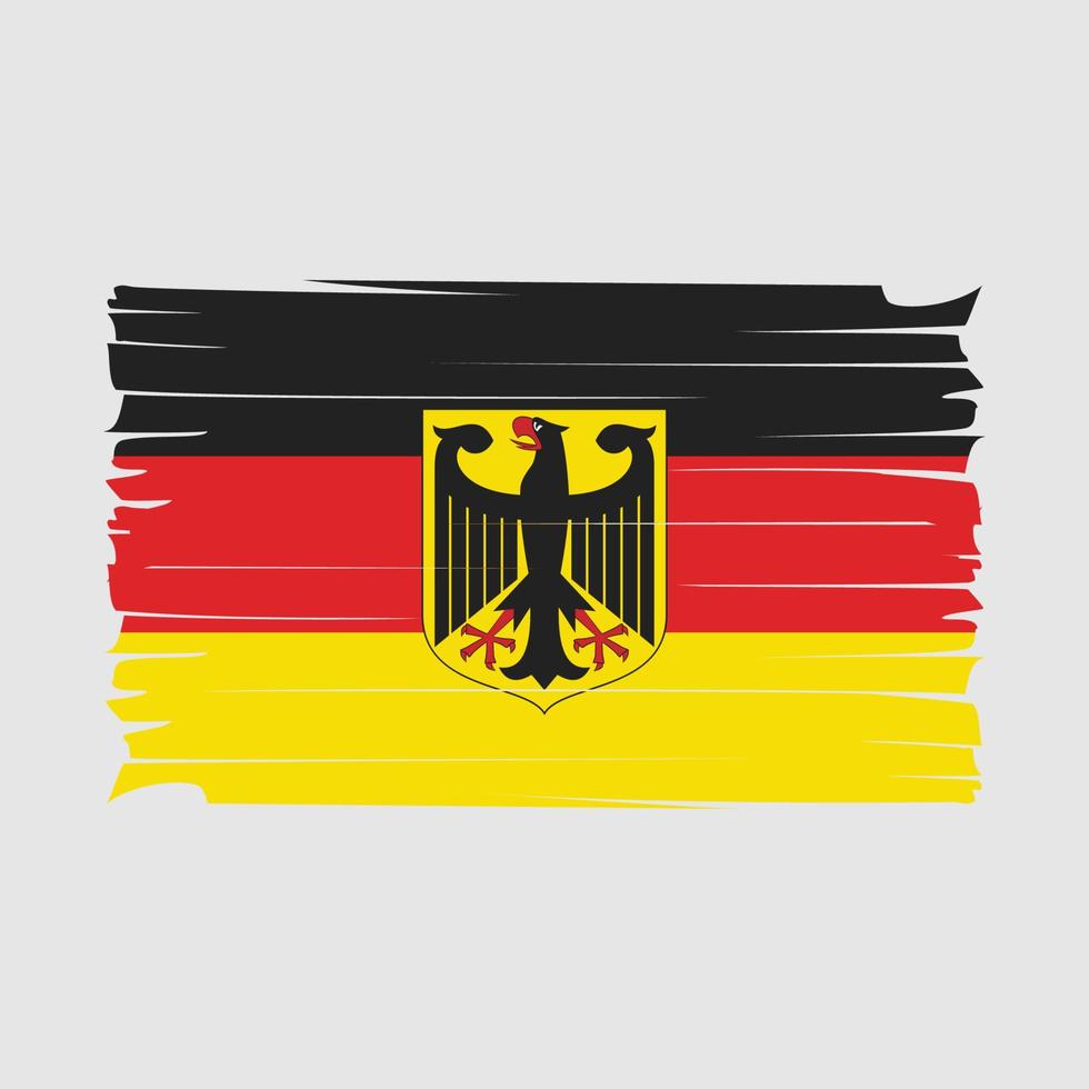 vector de bandera de alemania