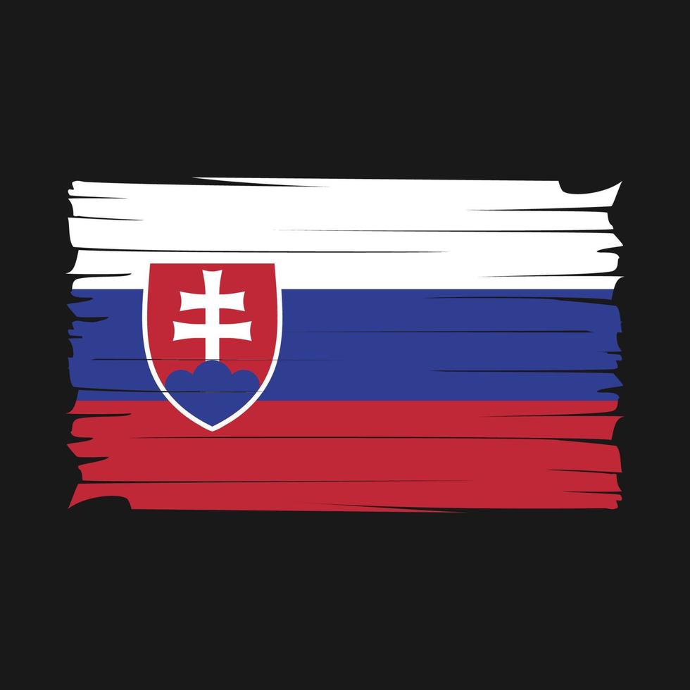 Slovakia Flag Vector