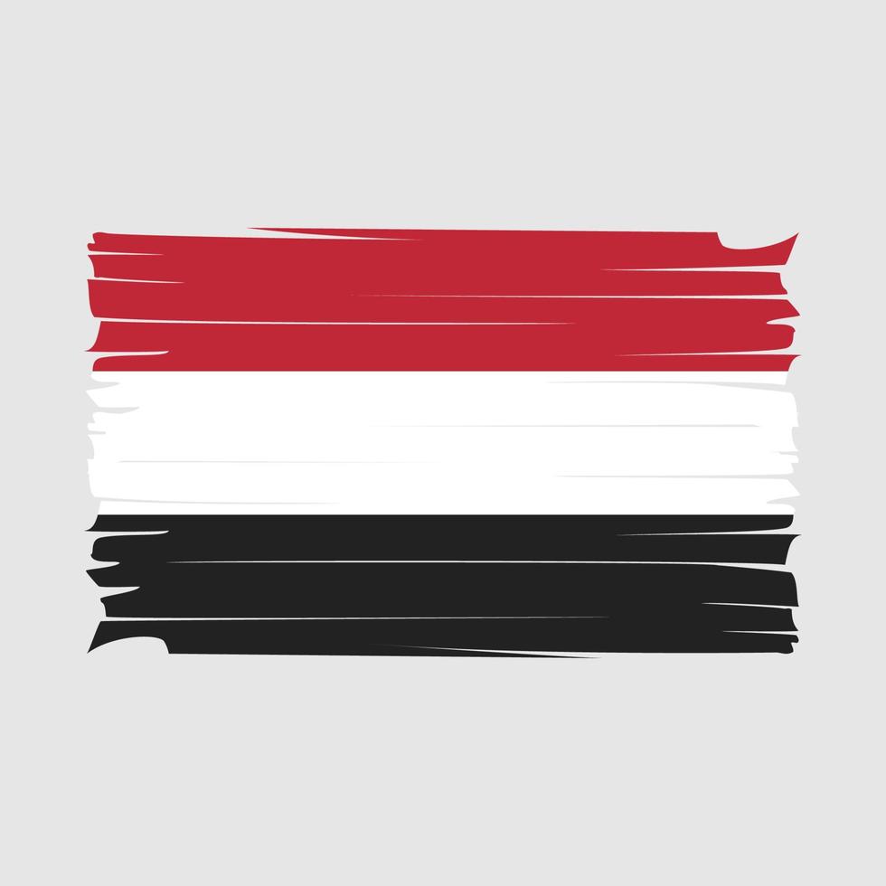 Yemen Flag Vector