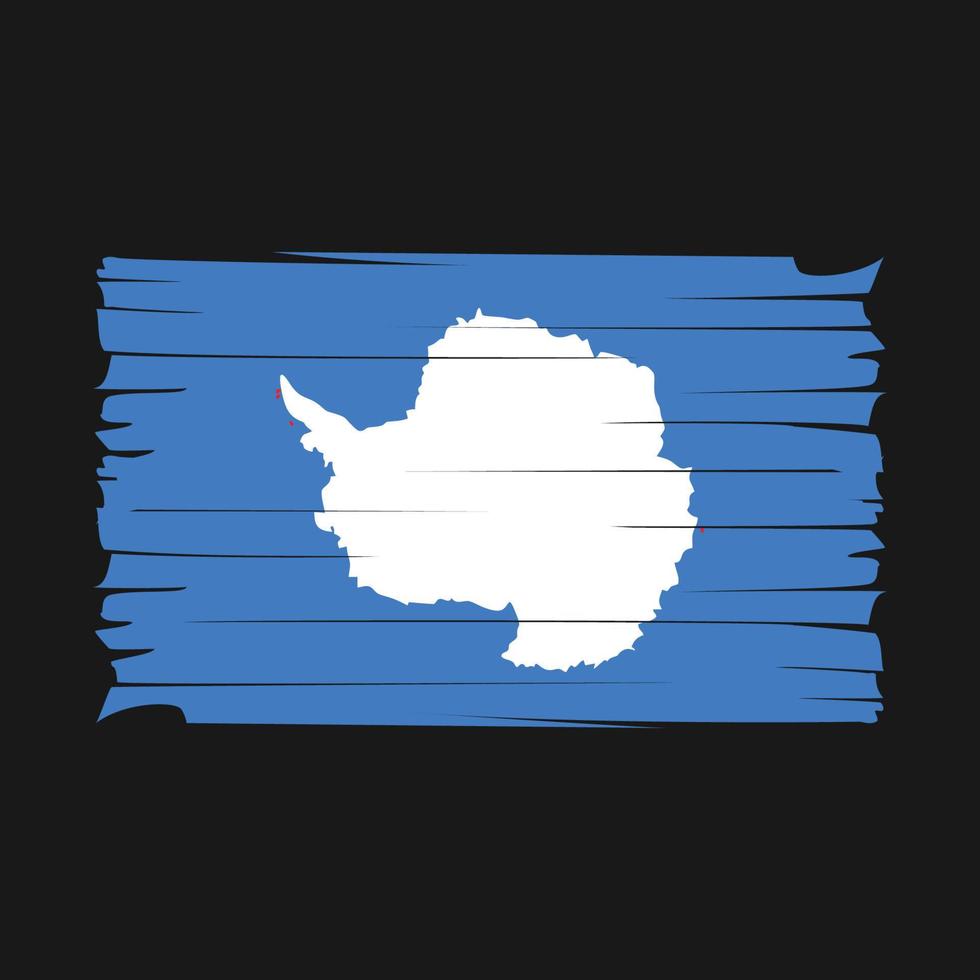 Antarctica Flag Vector