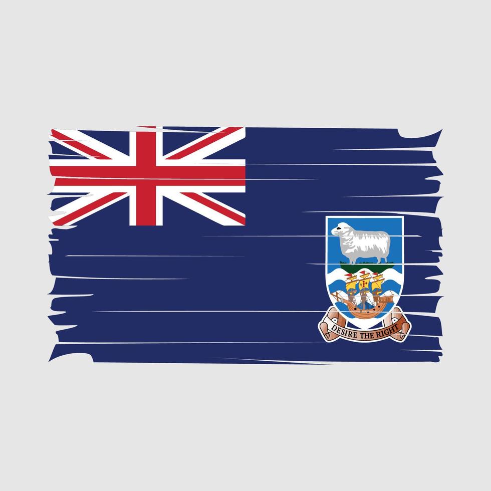 Falkland Flag Vector