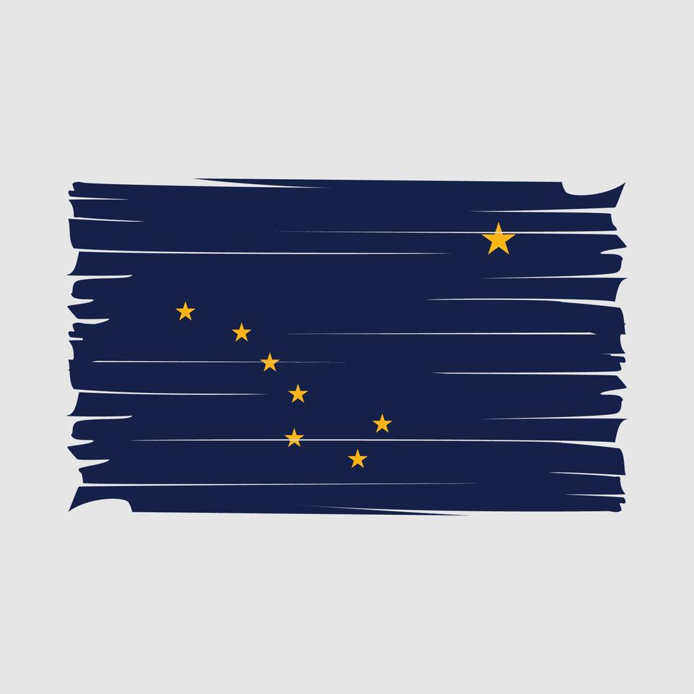 Alaska Flag Vector