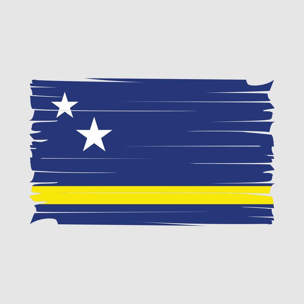 Curacao Flag Vector