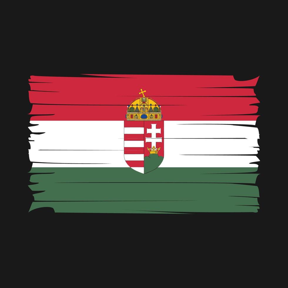 Hungary Flag Vector