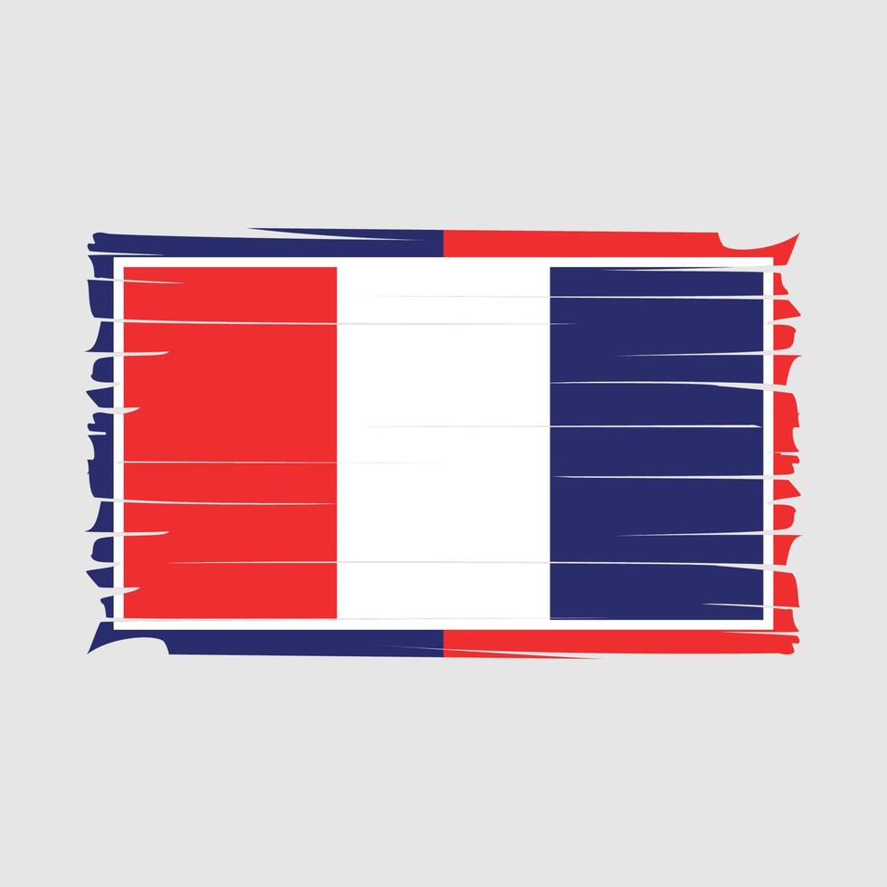 France Flag Vector