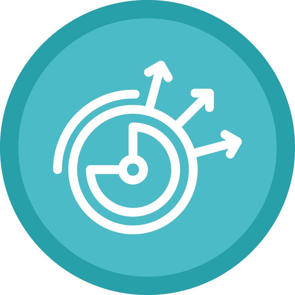 Detection of Regularities Vector Icon Design