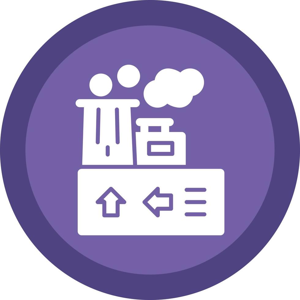 Geothermal Energy Vector Icon Design