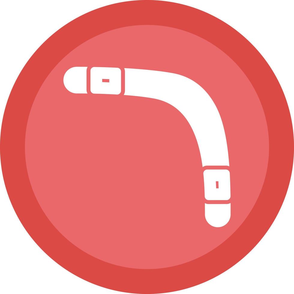 Boomerang Vector Icon Design