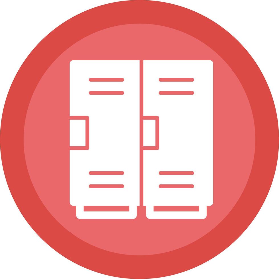 Locker Vector Icon Design