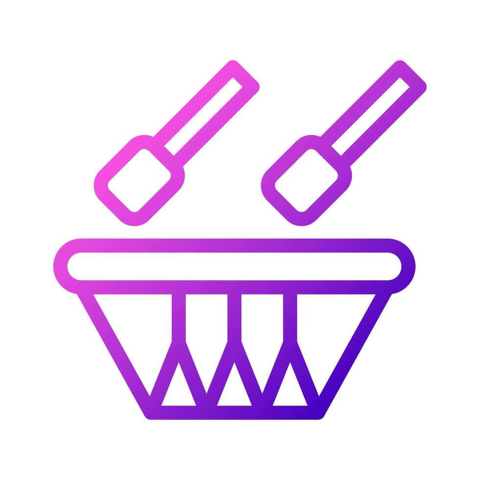 bedug drum icon purple pink style ramadan illustration vector element and symbol perfect.