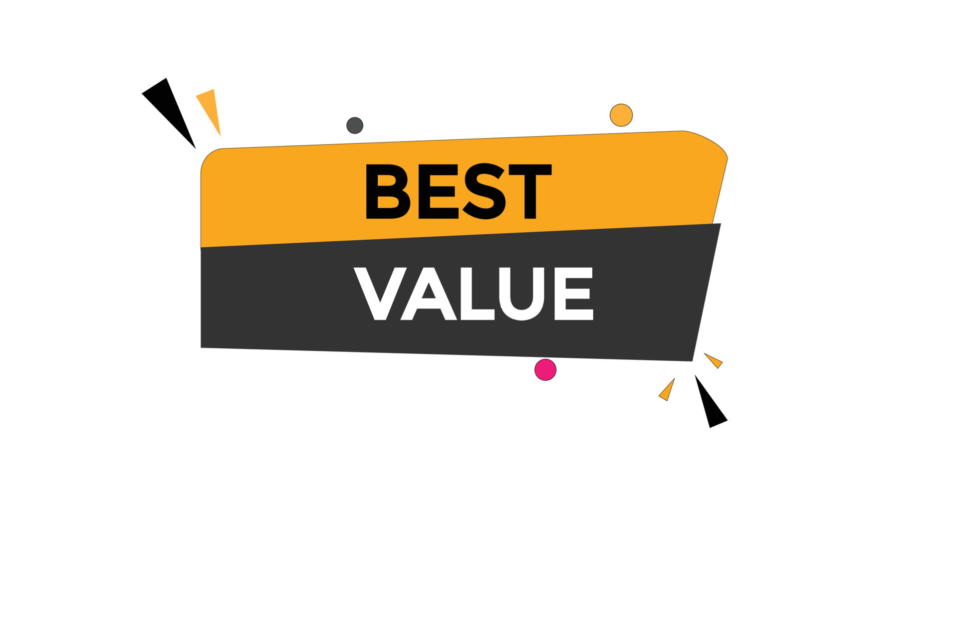 best value button vectors.sign label speech bubble best value 20168162