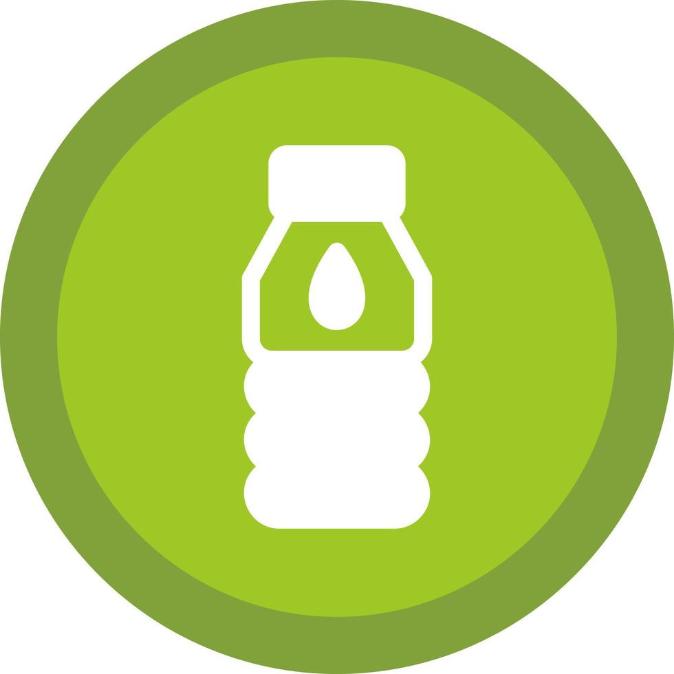 Water Flask Vector Icon Design