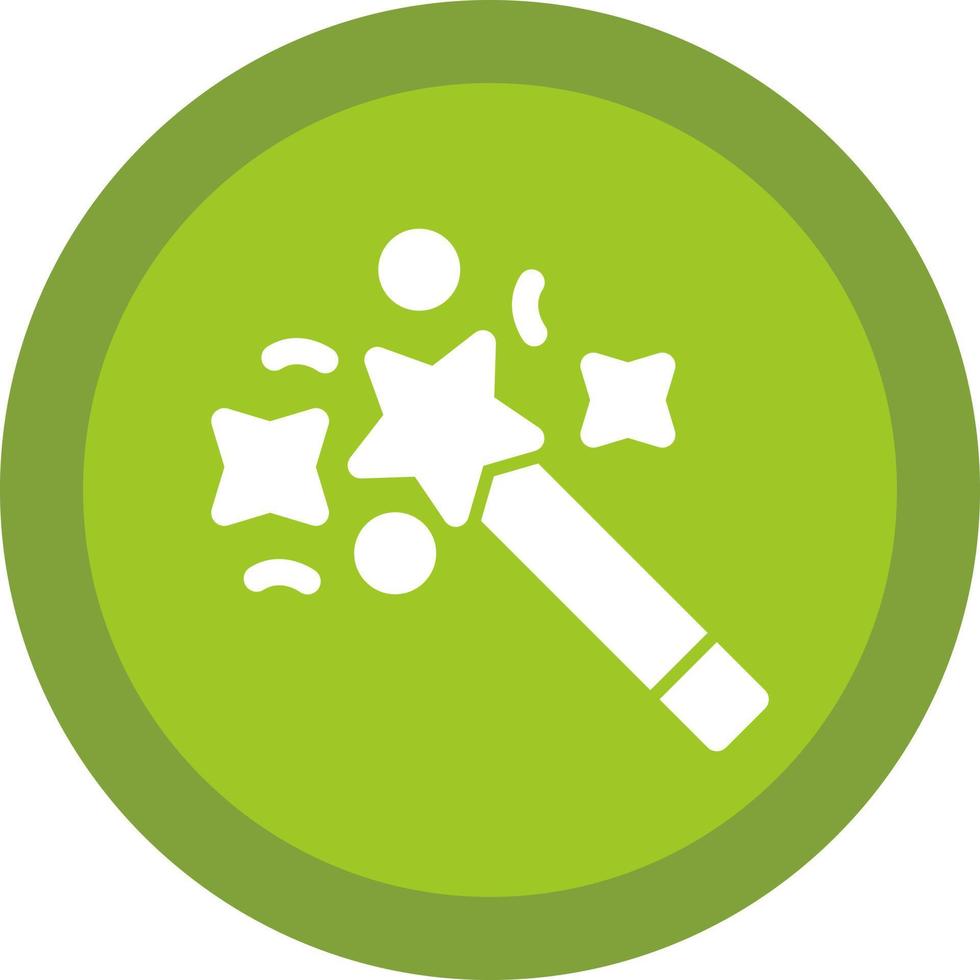 Magic Wand Vector Icon Design