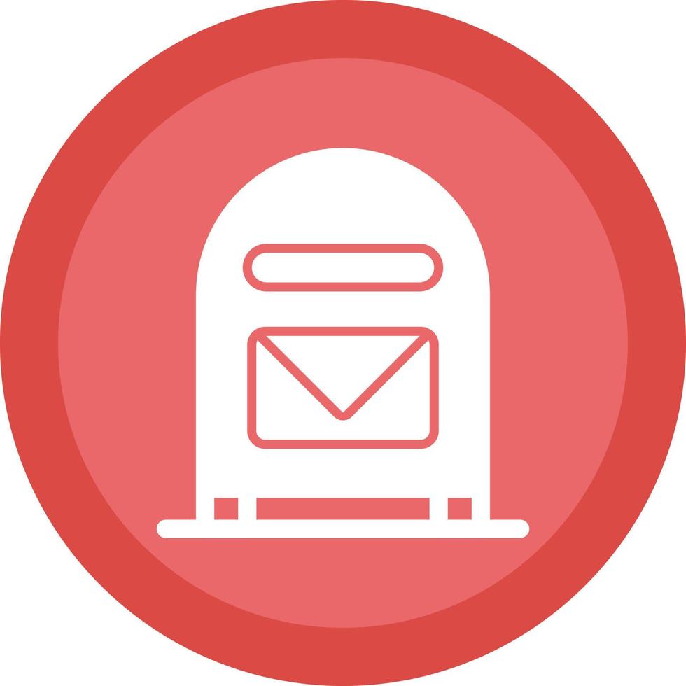 Mailbox Vector Icon Design