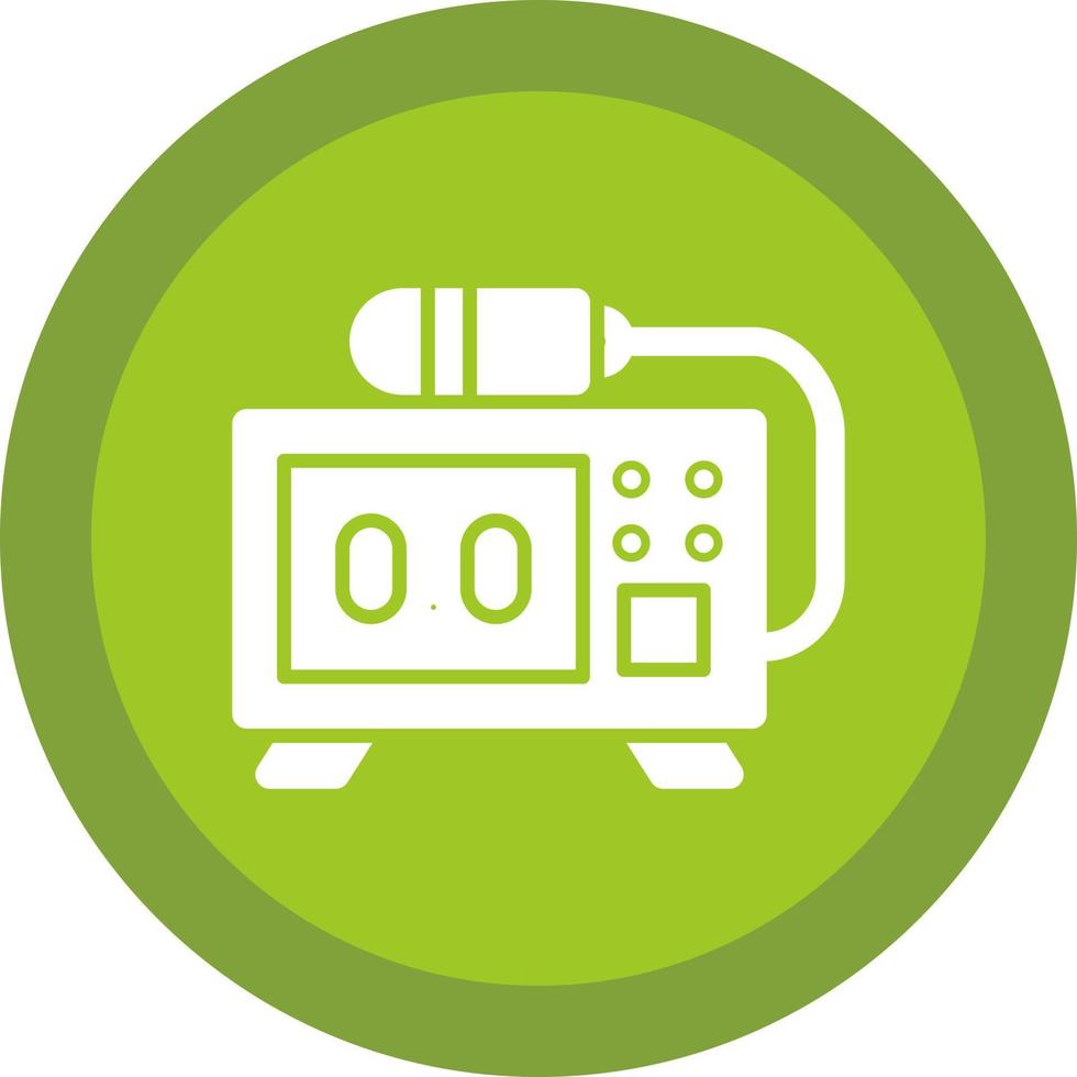 Geiger Counter Vector Icon Design