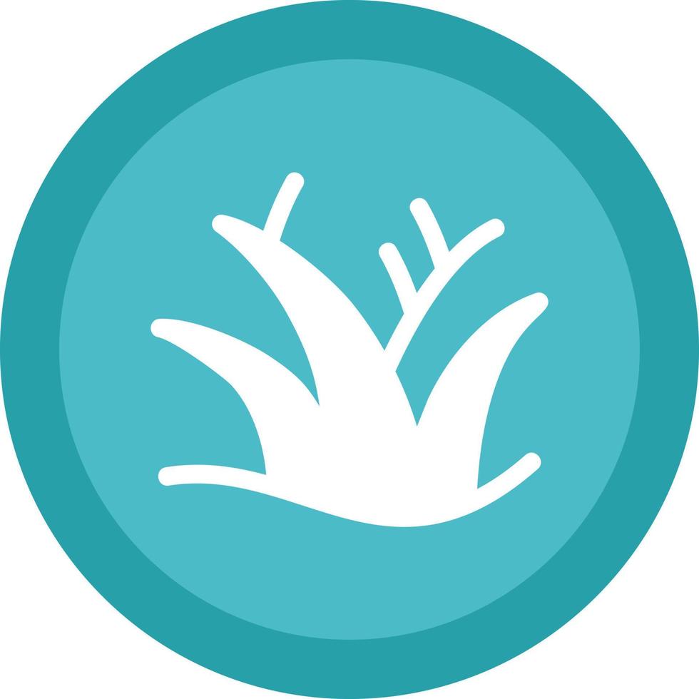 Desert Grass Vector Icon Design