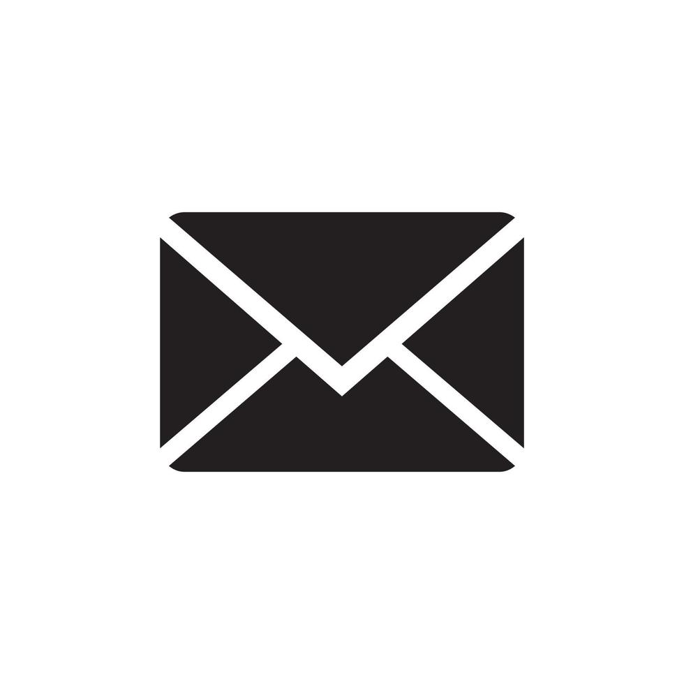 Envelope icon vector, email or incoming message. Mail icon vector for web, computer and mobile app. Message envelope line art icon for apps and websites.