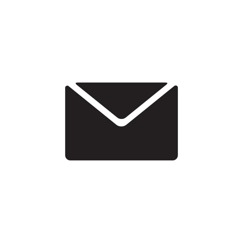 Envelope icon vector, email or incoming message. Mail icon vector for web, computer and mobile app. Message envelope line art icon for apps and websites.