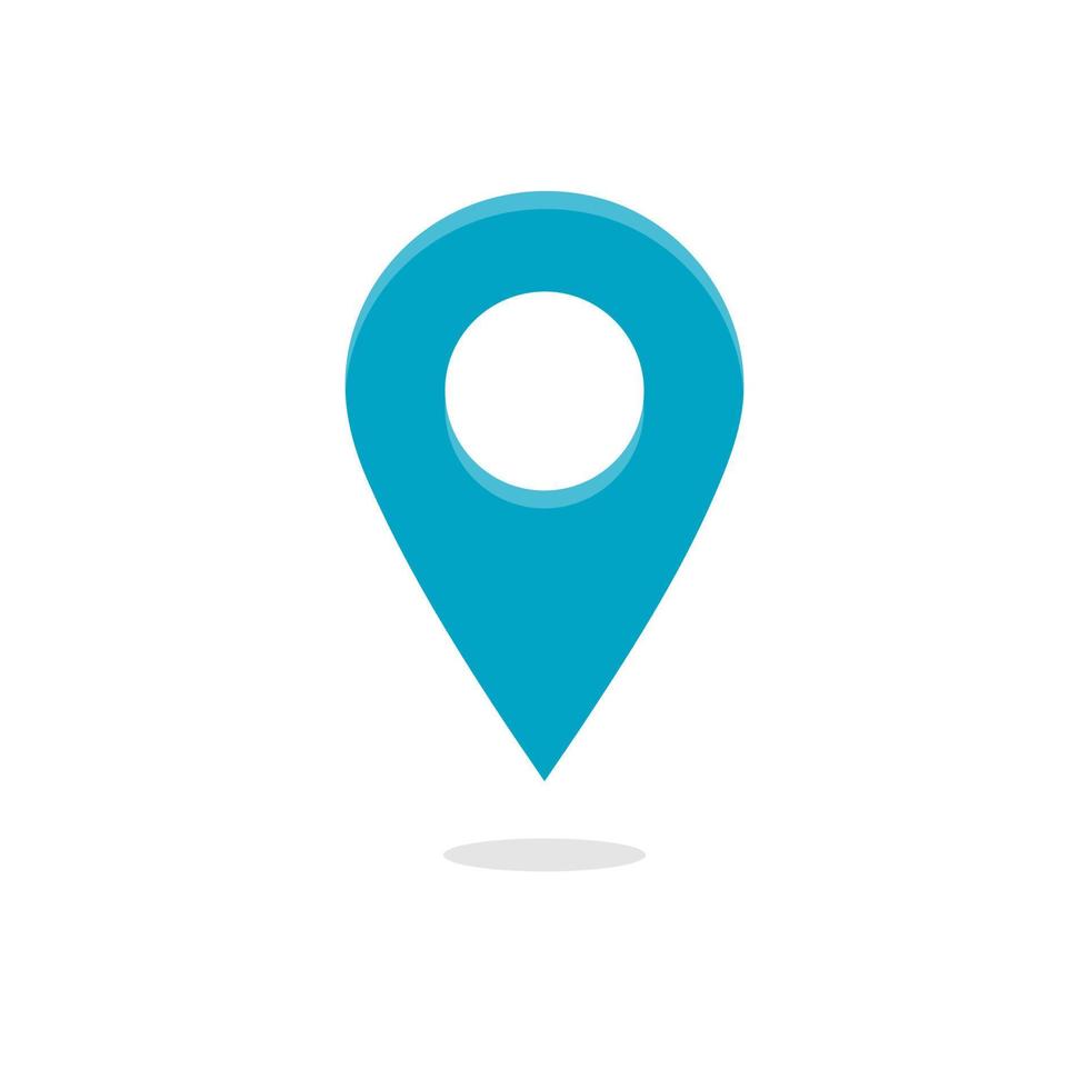 Map pin location icons. Modern map markers .Vector illustration on a white background. Flat design style modern icon, pointer minimal vector symbol, marker sign