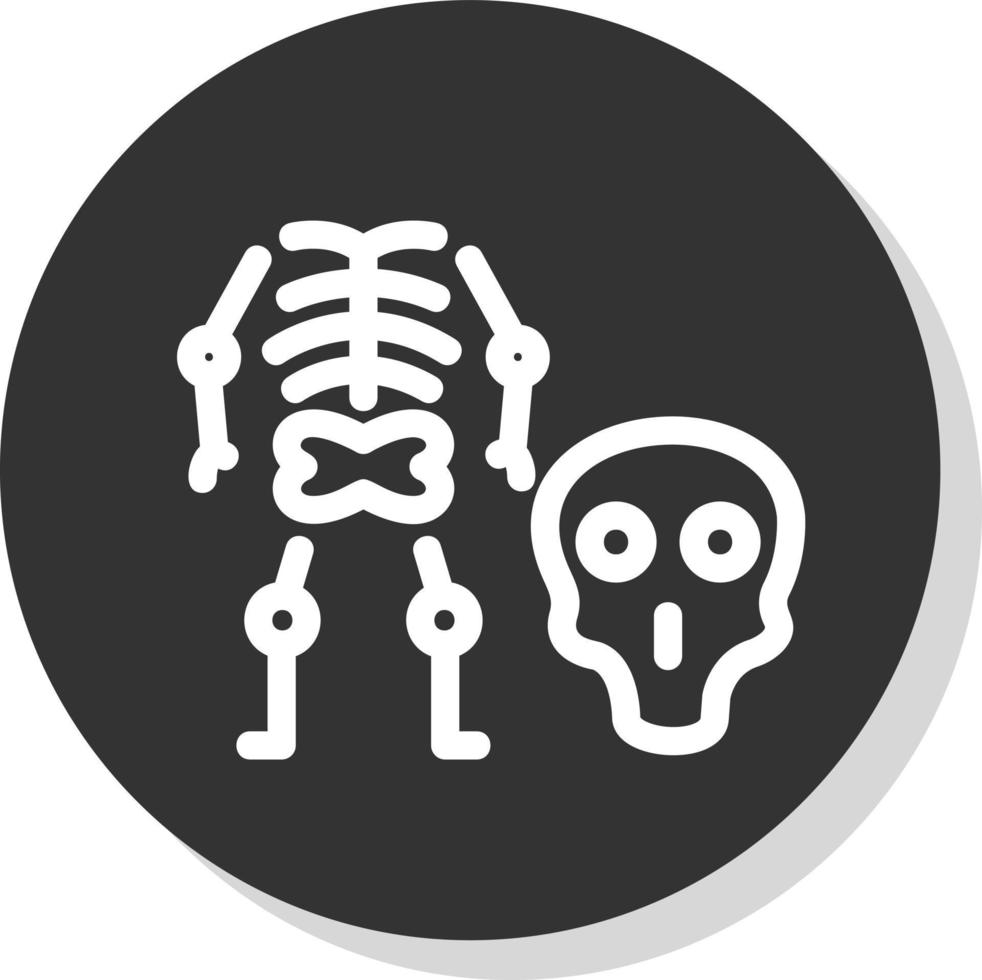 diseño de icono de vector de osteología