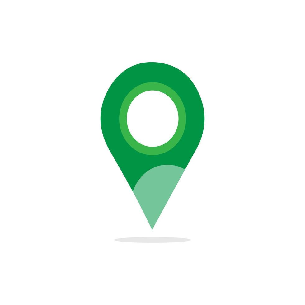 Map pin location icons. Modern map markers .Vector illustration on a white background. Flat design style modern icon, pointer minimal vector symbol, marker sign