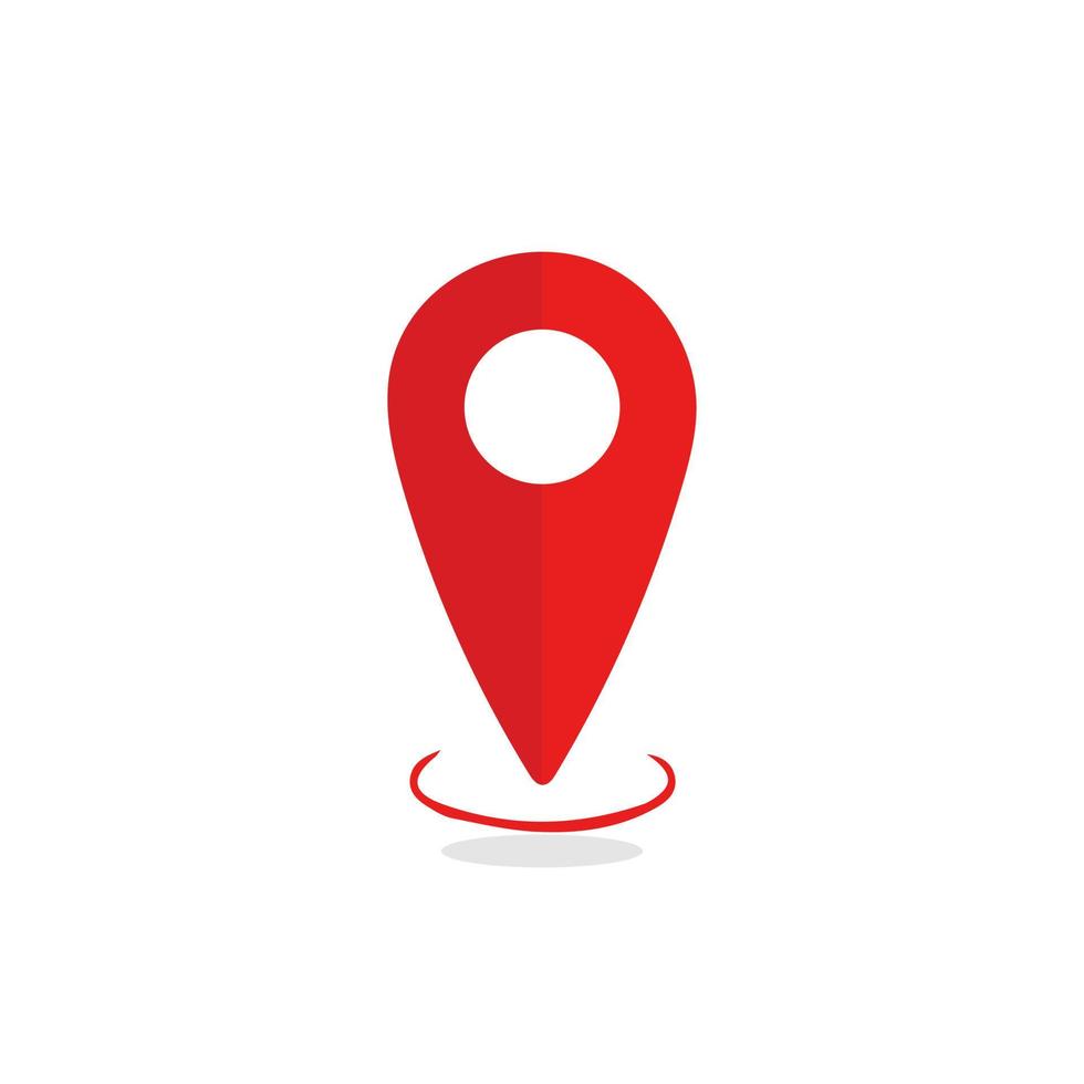 Map pin location icons. Modern map markers .Vector illustration on a white background. Flat design style modern icon, pointer minimal vector symbol, marker sign