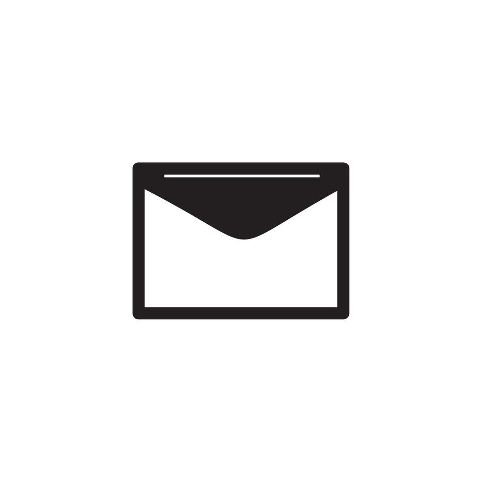 Envelope icon vector, email or incoming message. Mail icon vector for web, computer and mobile app. Message envelope line art icon for apps and websites.