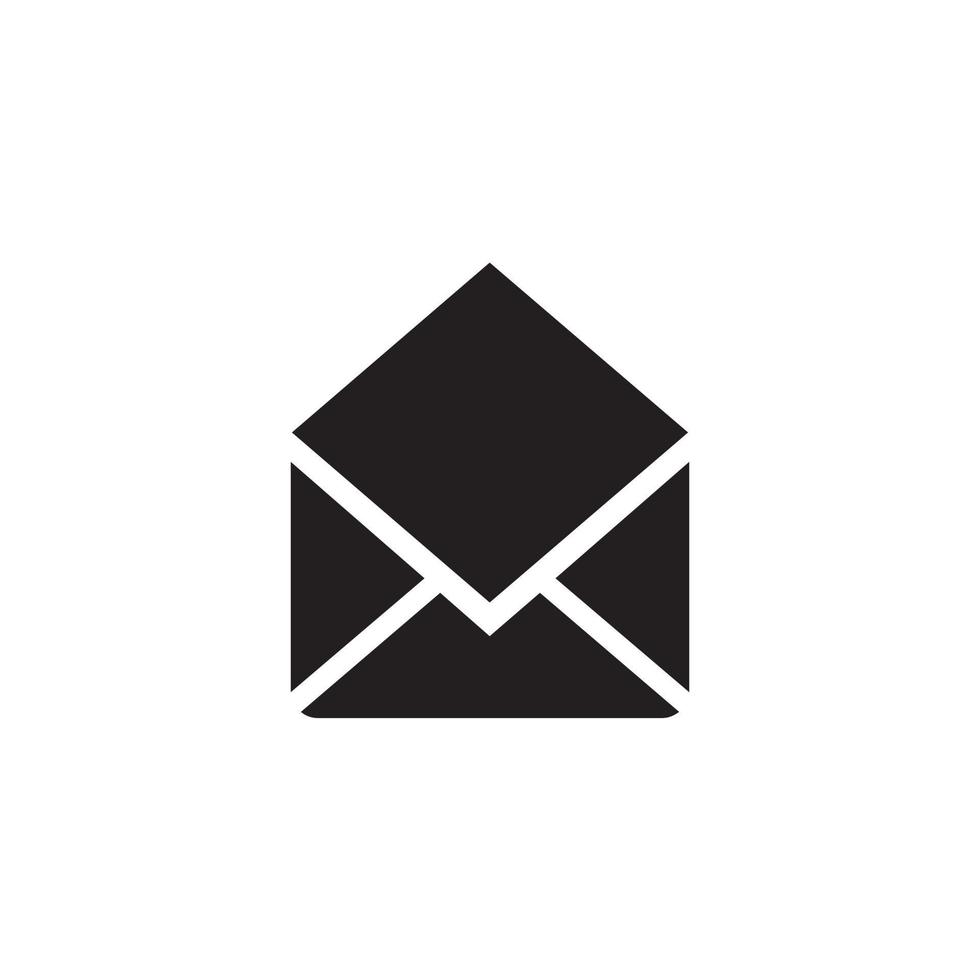 Envelope icon vector, email or incoming message. Mail icon vector for web, computer and mobile app. Message envelope line art icon for apps and websites.