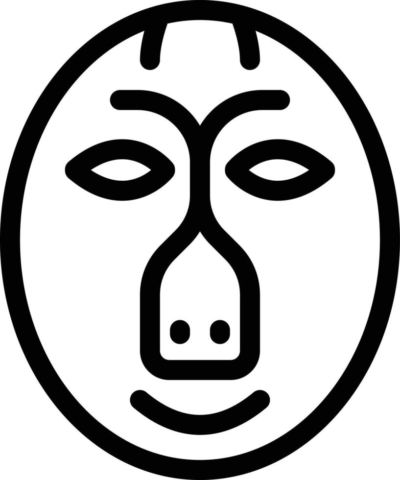 máscara de ilustración vectorial sobre un fondo.símbolos de calidad premium.iconos vectoriales para el concepto y el diseño gráfico. vector