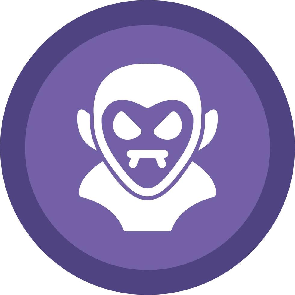 Dracula Vector Icon Design