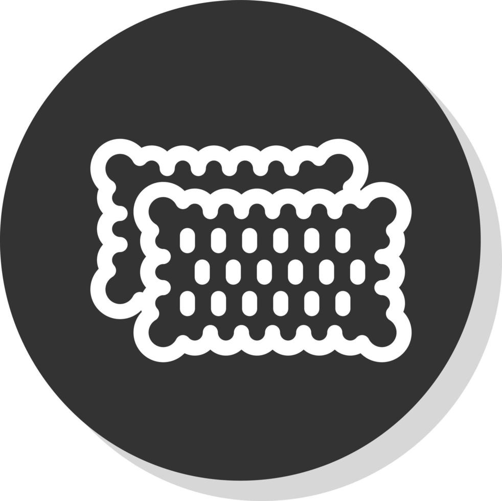 Biscuit Vector Icon Design