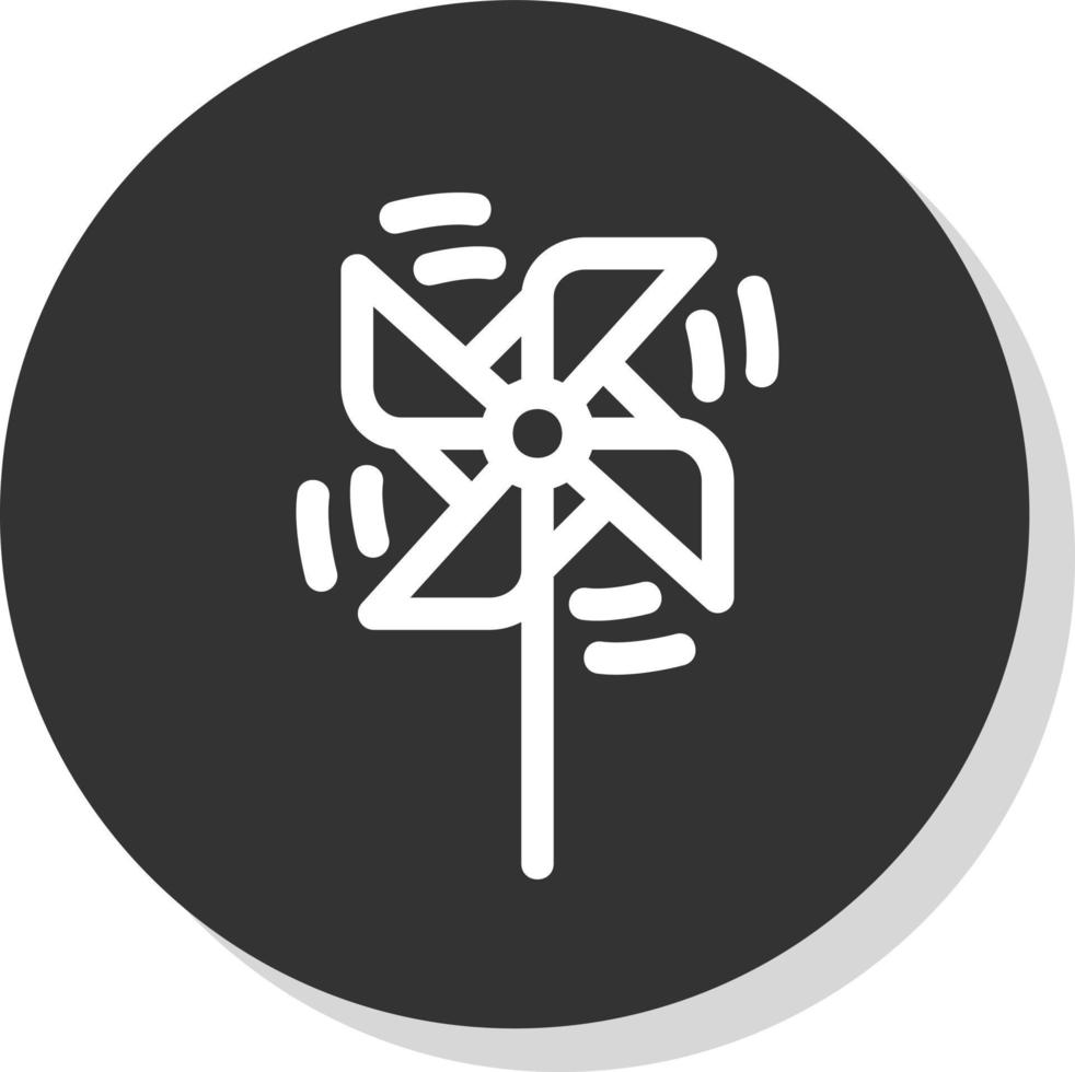 Pinwheel Vector Icon Design