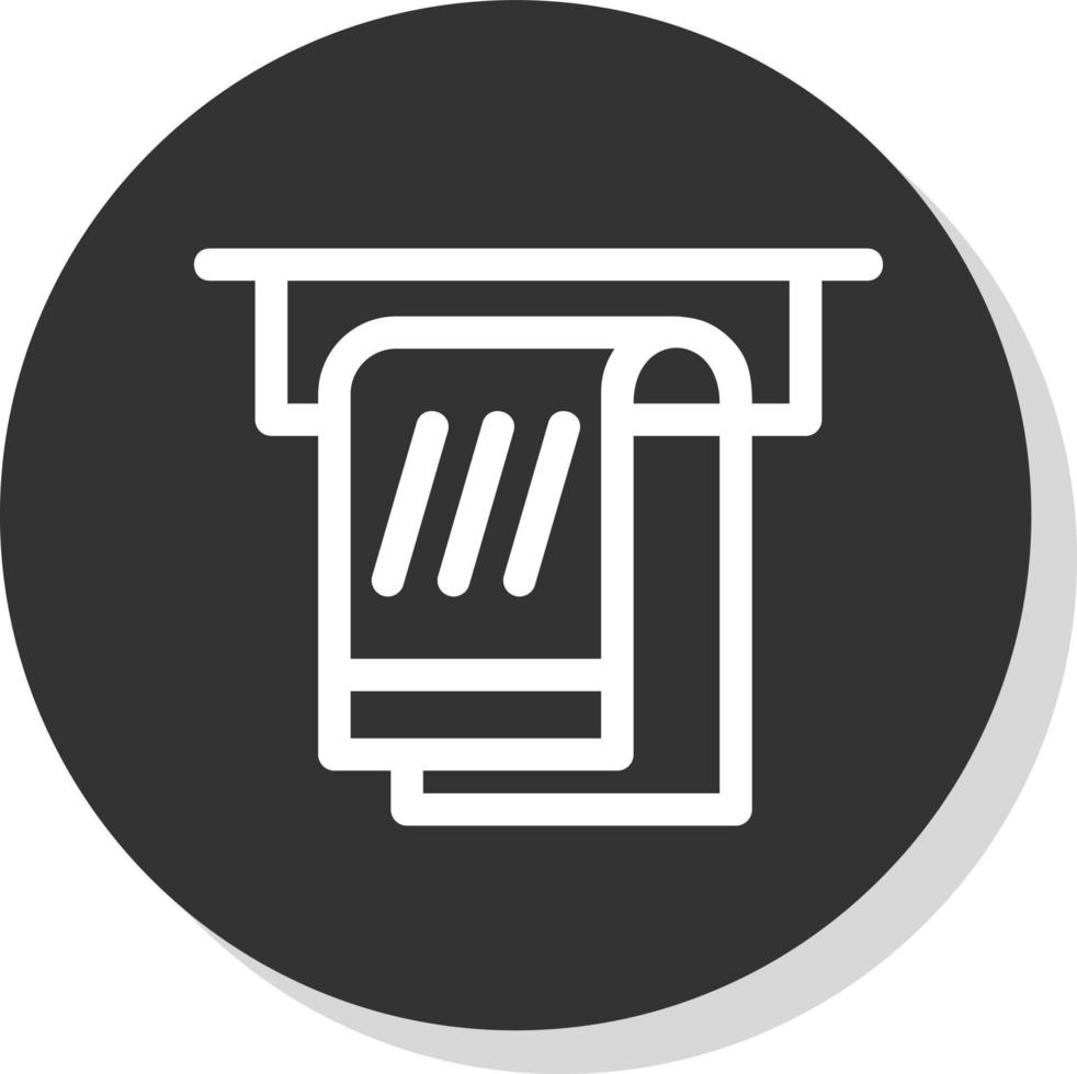 Towel Vector Icon Design