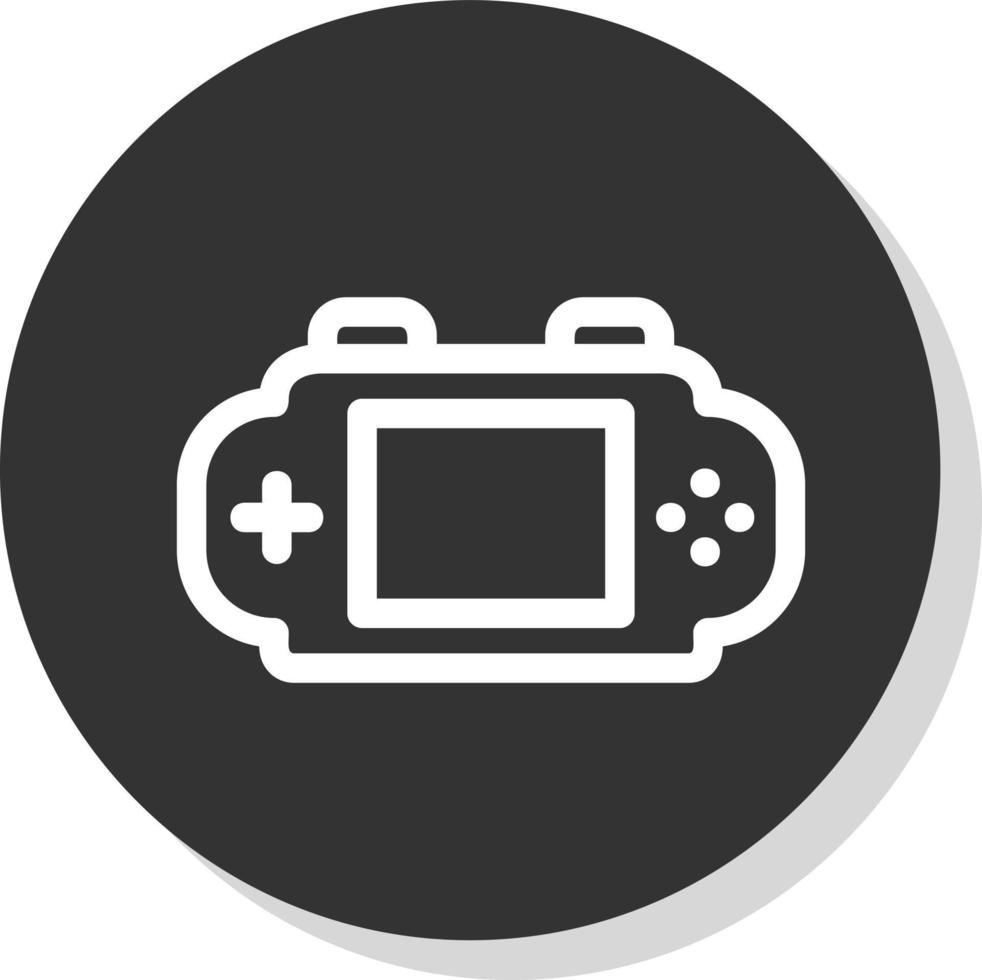 Game Console Vector Icon Design