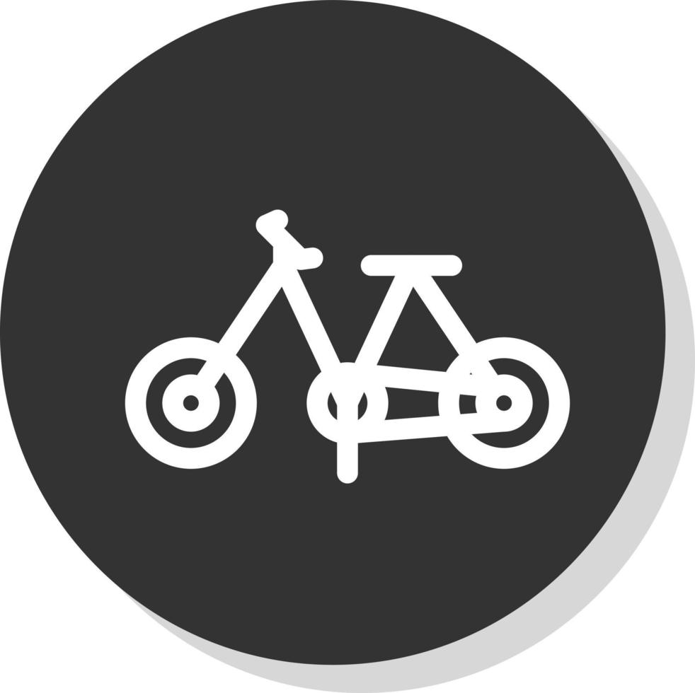 Bike Toy Vector Icon Design