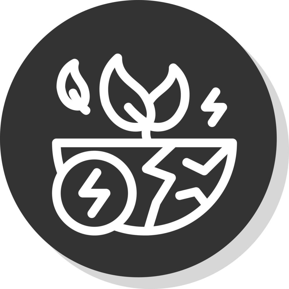 Sustainable Energy Vector Icon Design