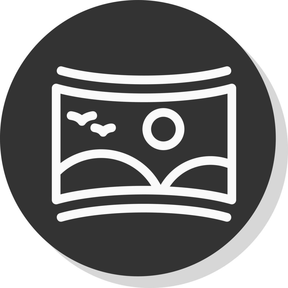 Panoramic Vector Icon Design