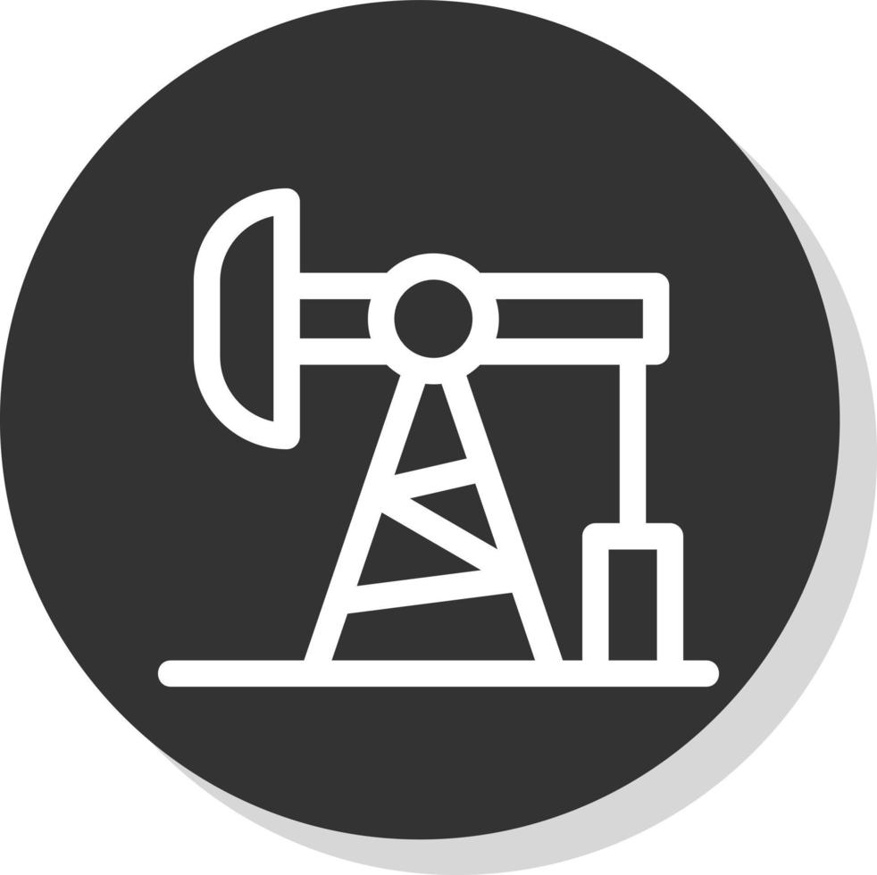 Oil Pump Vector Icon Design