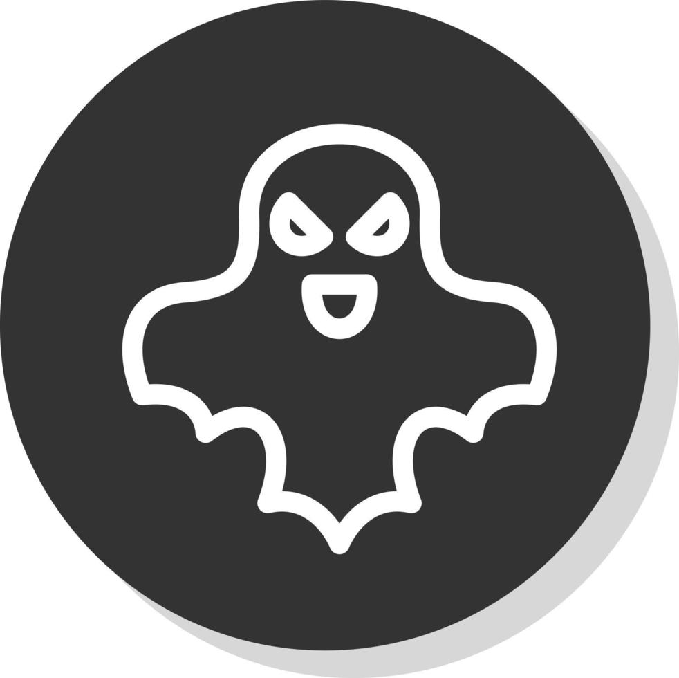 diseño de icono de vector fantasma