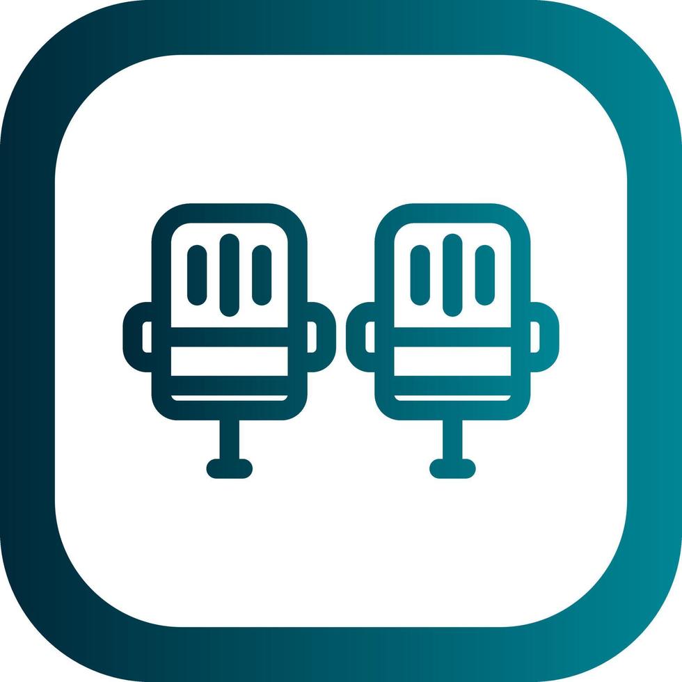 Seating Vector Icon Design