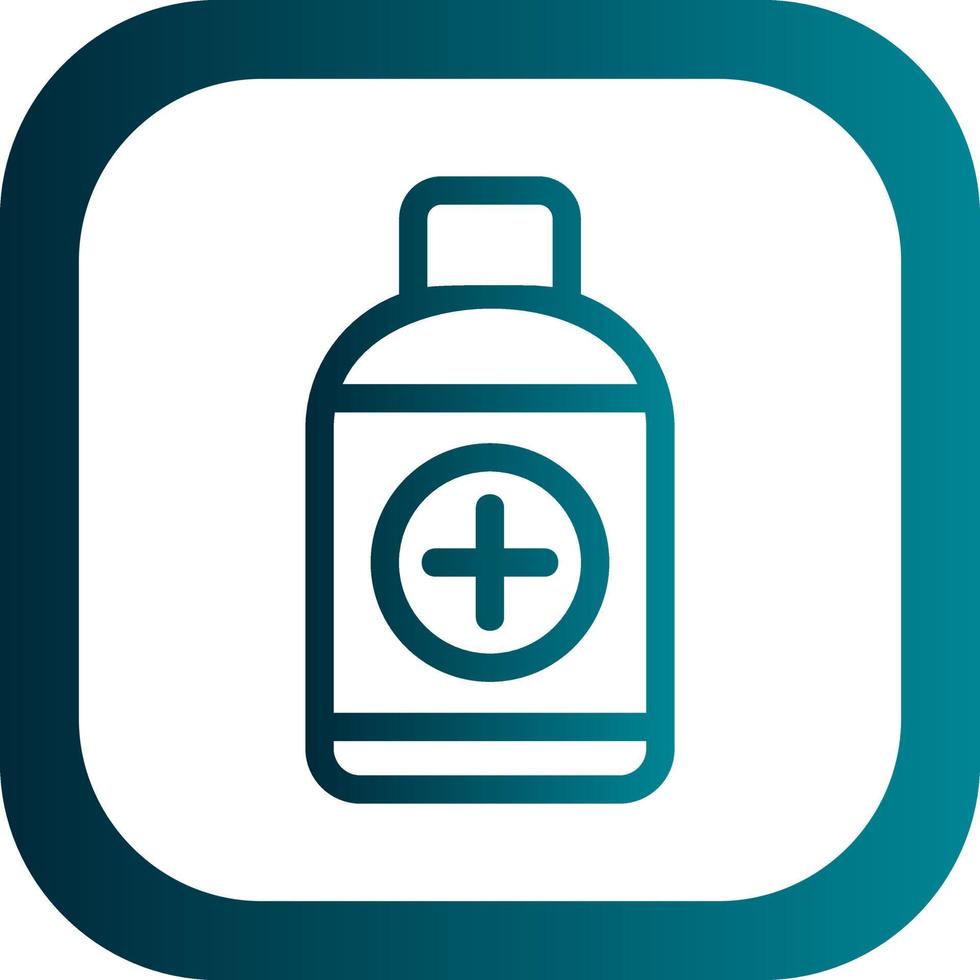 Ointment Bottle Vector Icon Design