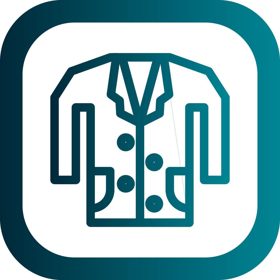 Doctor Coat Vector Icon Design