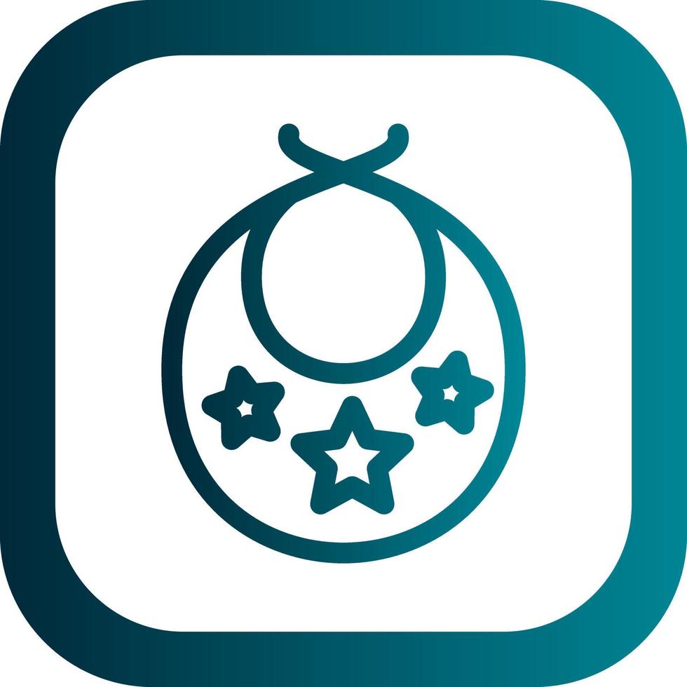Bib Vector Icon Design