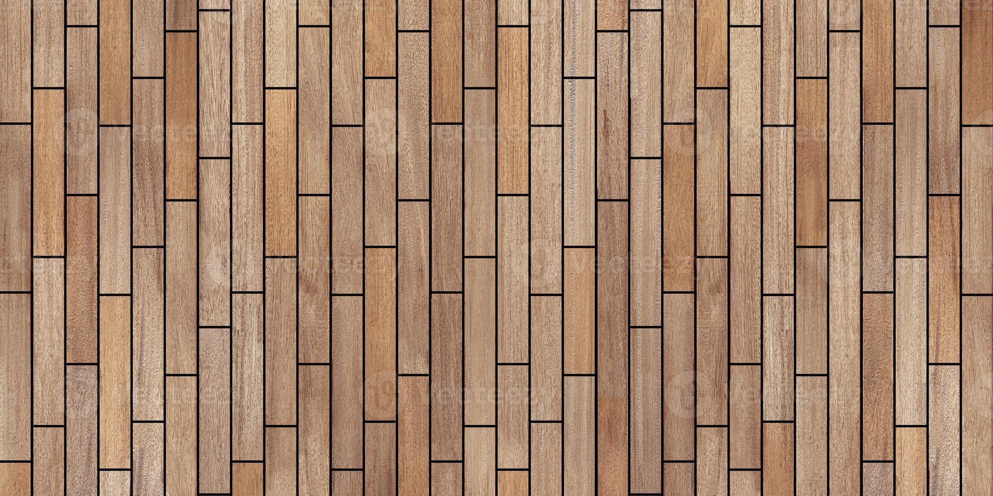 Straight pattern parquet Wood template Seamless pattern of parquet laminate Top view Wood grain texture and background 3D Render photo