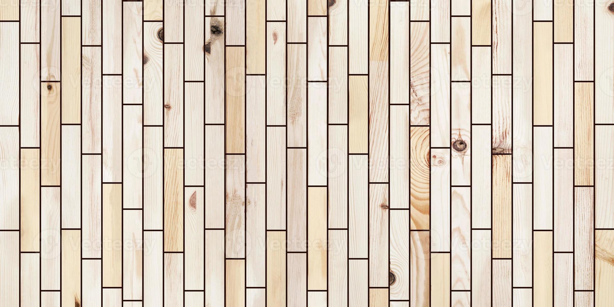 Straight pattern parquet Wood template Seamless pattern of parquet laminate Top view Wood grain texture and background 3D Render photo