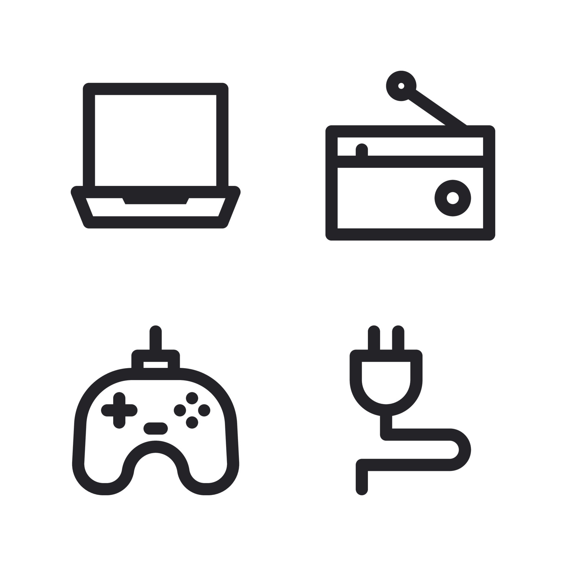 Computer game - Free electronics icons