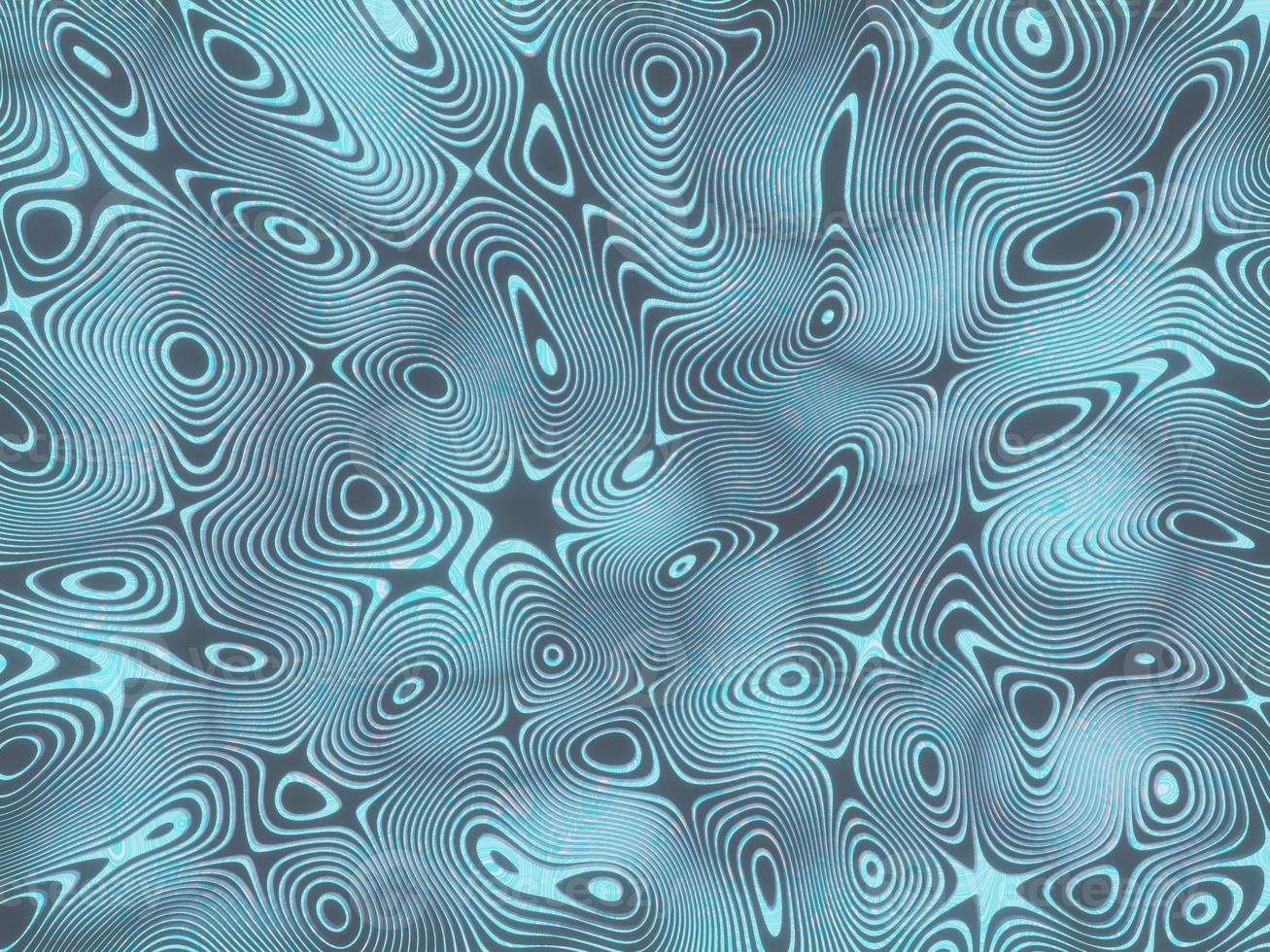 Abstract dynamic fluid overlap textured black background 3d photo