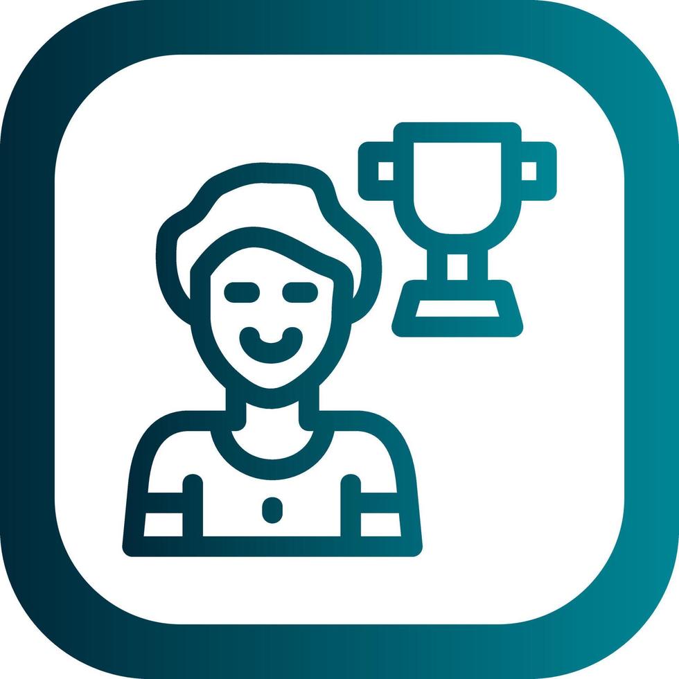 Achieving Goals Vector Icon Design