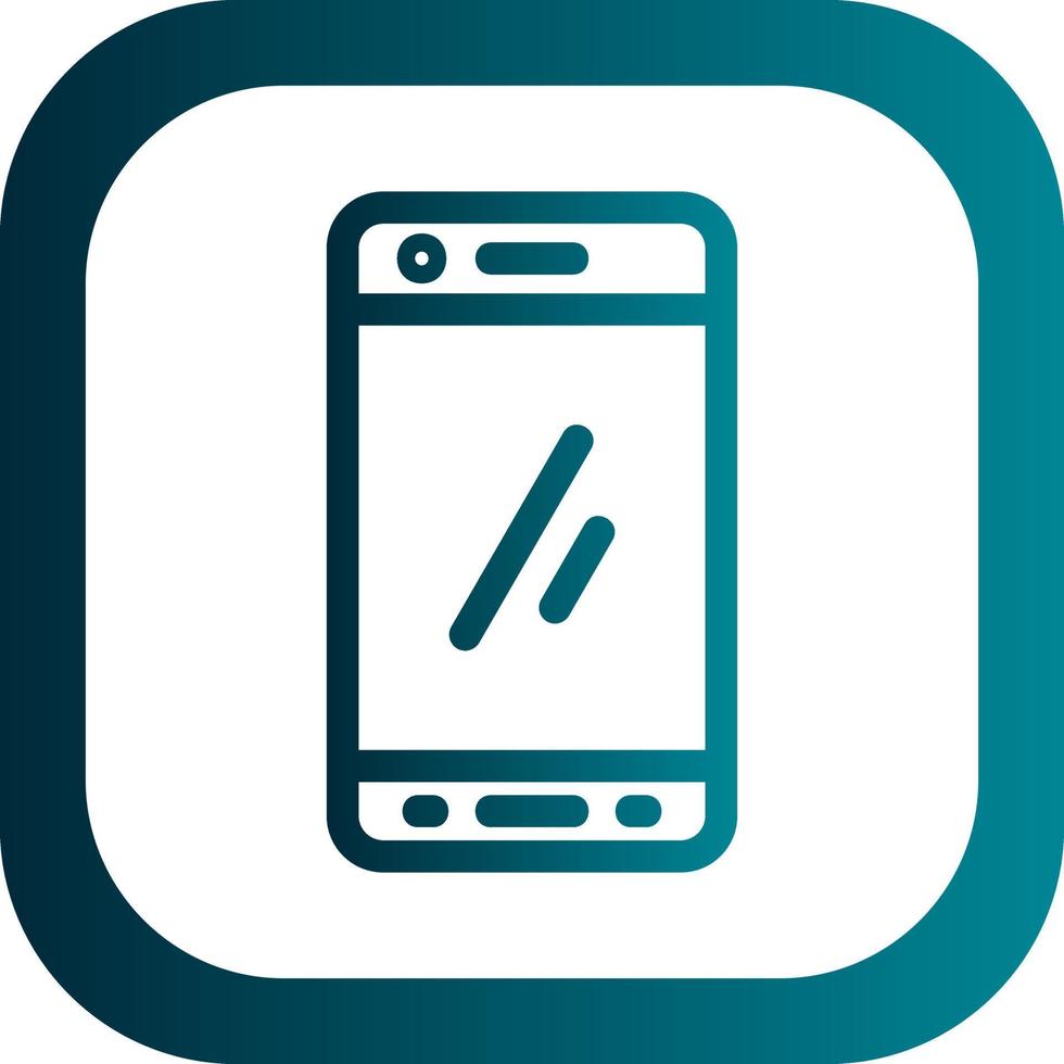 Mobile Phone Vector Icon Design