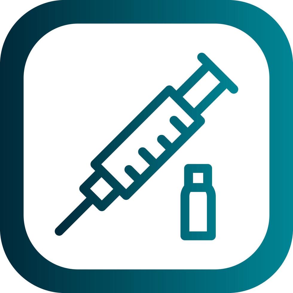 Vaccination Vector Icon Design